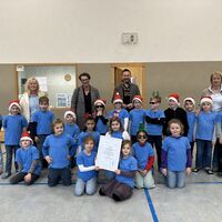 Bewegung, Selbstst�ndigkeit und Sicherheit auf dem Schulweg: Grundsch�ler im Kreis Olpe zeigen, wie es sinnvoll geht