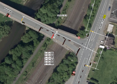 Teilinstandsetzung der Br�cke Industriestra�e, Finnentrop